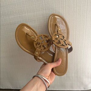 Tory Burch gloss sandals